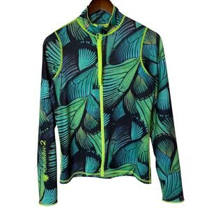 Tutublue Turq Flyer Zip Rashguard UPF50 Jacket size Large